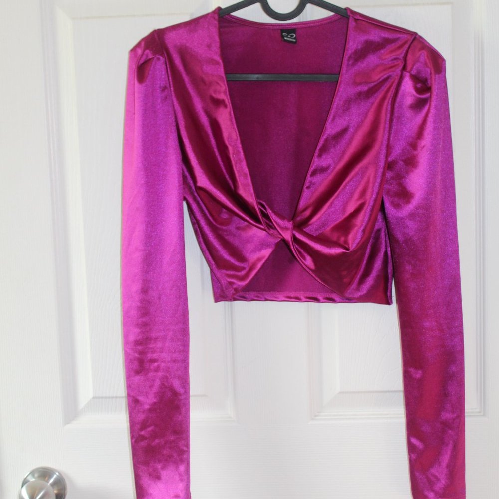 Ballet Shrug Bright Pink Size S